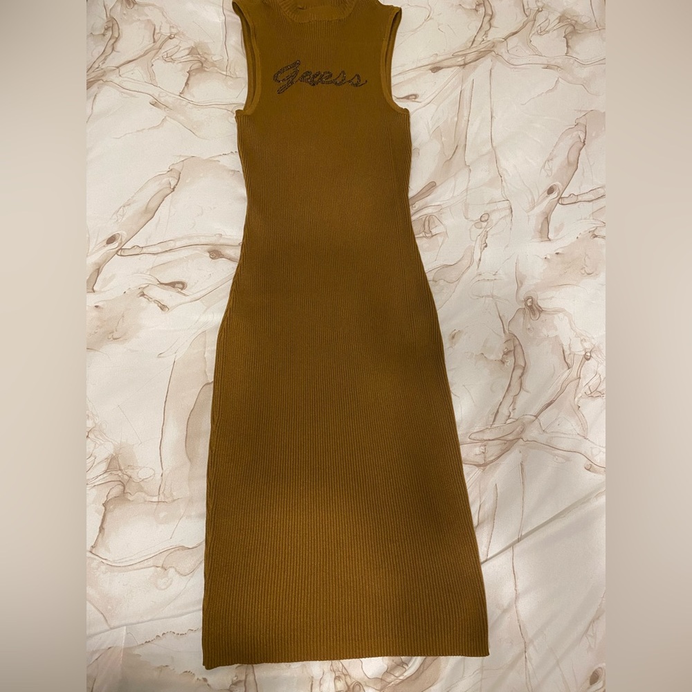 Guess | Brown | Dress | Small but will fit Medium - Picture 8 of 8